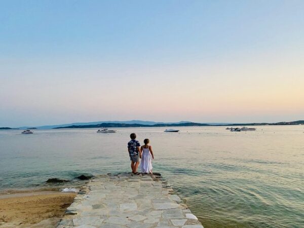 Children at beach The Halkidiki Seaside Resort & Villas