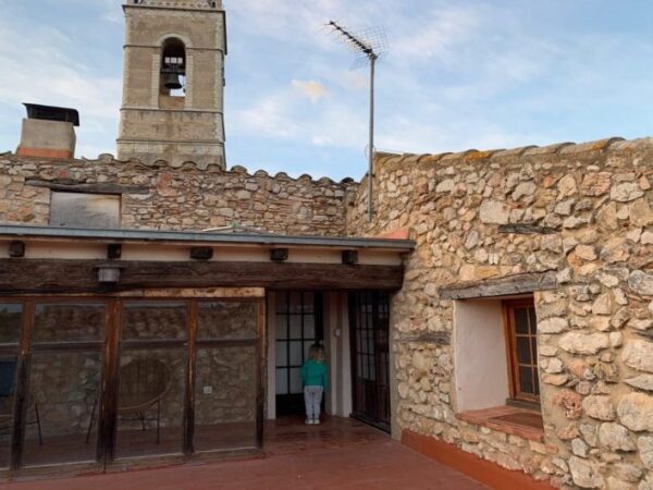 Rooftop Terrace at the Catalan Farmhouse