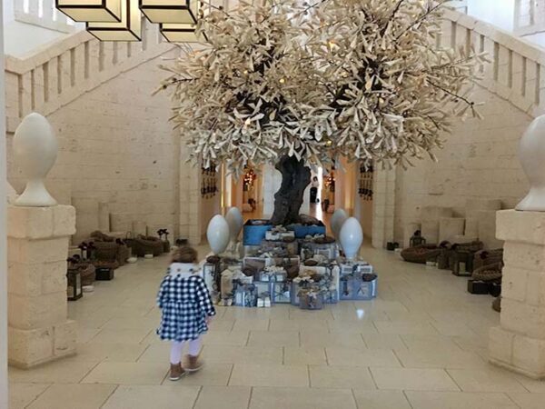 Borgo Egnazia Main Hallway with The Little Voyager