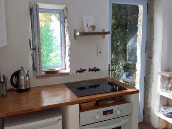 The French Gites Cottage Kitchen with The Little Voyager