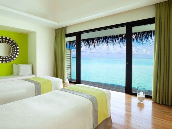 Niyama Private Islands Twin Bedrooms with The Little Voyager