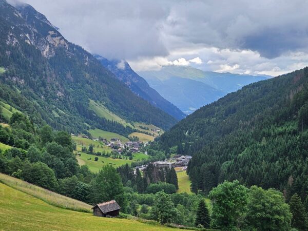 Valley view at the South Tyrolean Nature Resort