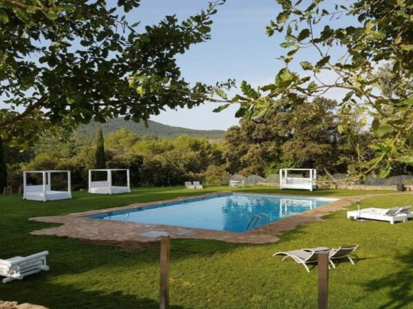 Pool at the Catalan Rustic Hideaway