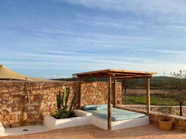 Daybed at the Ibizan Countryside Retreat