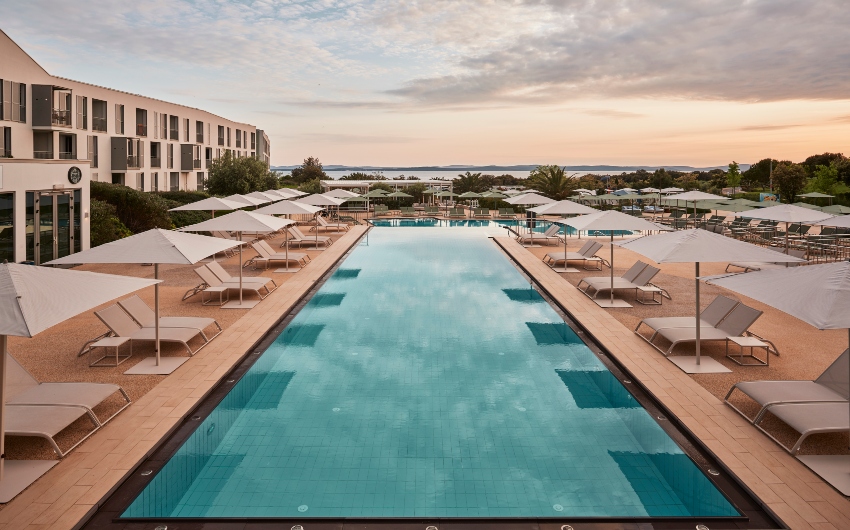 Main pool at Falkensteiner Family Hotel Diadora