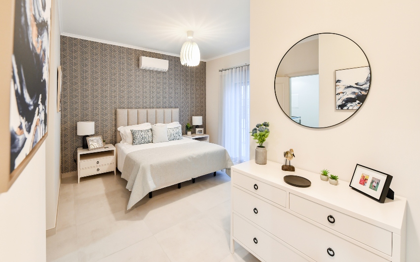 Bedroom inside a Townhouse at Martinhal Quinta do Lago