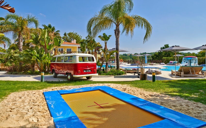 Trampoline at Martinhal Quinta do Lago