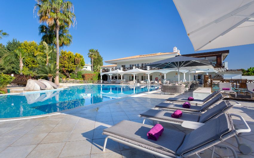 Pool area at Martinhal Quinta do Lago