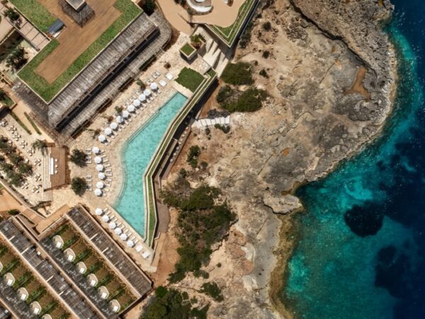 Aerial view from Six Senses Ibiza Resort